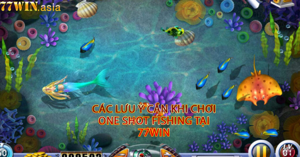 Các lưu ý cần khi chơi One Shot Fishing tại 77win