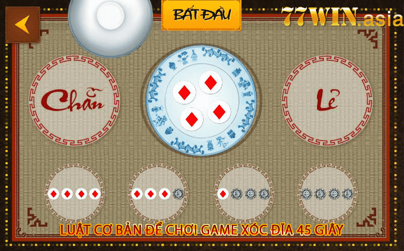 Luật Cơ Bản Để Chơi Game Xóc Đĩa 45 Giây